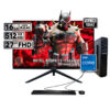 PC de Mesa Mini Compumax - Intel Core i7 13620H - 16GB RAM - 512GB SSD - Monitor 27" FHD 165Hz + Teclado y Mouse