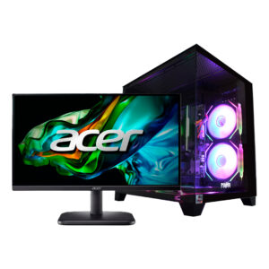 PC Power Group - Ryzen 7 5700X - 16GB RAM - 512GB SSD - Radeon 9060XT + Monitor Acer 21.5” + Teclado y Mouse