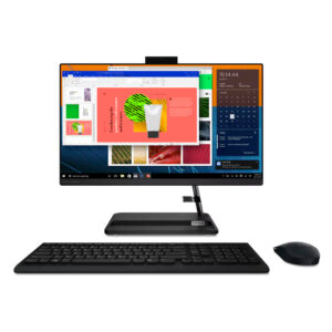 Todo en Uno Lenovo IdeaCentre AIO 3 24ALC6 - Ryzen 7 7730U - 8GB RAM - 512GB SSD - 23.8" FHD - Negro