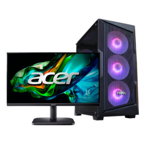 PC Power Group - Ryzen 5 5600XT - 16GB RAM - 512GB SSD - Radeon 9060XT + Monitor Acer 21.5” + Teclado y Mouse