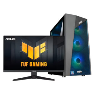 PC Power Group - Ryzen 7 5700X - 16GB RAM - 512GB SSD - RTX 3050 6GB - Monitor ASUS 23.8” FHD 146Hz IPS + Teclado y Mouse