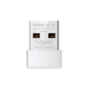 Adaptador Nano USB Mercusys MW150US - 150 Mbps