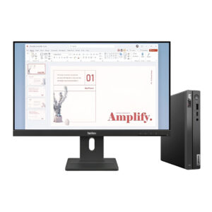 PC Lenovo ThinkCentre Neo 50q Gen 4 - 12LN007JLD - Intel Core i5 13420H - 8GB RAM - 512GB SSD + Monitor E24-40 23.8″