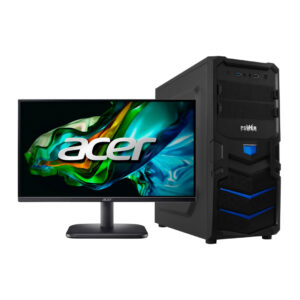 PC de Mesa Power Group - Core i5 10400T - 8GB RAM - 500GB SSD + Monitor Acer 21.5" + Teclado y Mouse