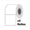 Etiquetas Adhesivas TT - 102mm x 152mm (5 rollos)