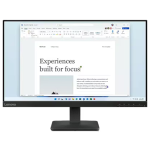 Monitor Lenovo L24-4E – 23.8″ Full HD – VA – 100Hz – Plano