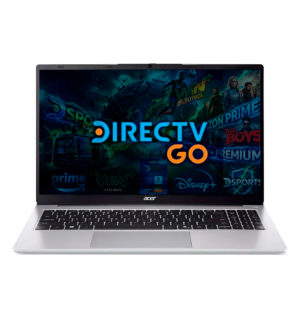 Portátil Acer Aspire Lite - AL15-33P-37DG - Intel Core 3 N355 - 8GB DDR5 - 512GB SSD - 15.6" FHD – Light Silver + Directv Go