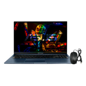 Portátil ASUS Vivobook 15 Intel Core 5 120U 16GB RAM 1TB SSD Quiet Blue + Mouse