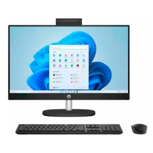 Computador All-in-One HP 24-CR0310la | Intel N100 | 8GB RAM | 512GB SSD | 23.8" FHD | Negro