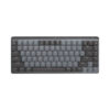 Teclado Inalámbrico Logitech MX Mecánico Mini Iluminado Grafito