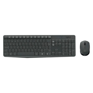Combo de Teclado y Mouse Inalámbrico Logitech MK235 Negro